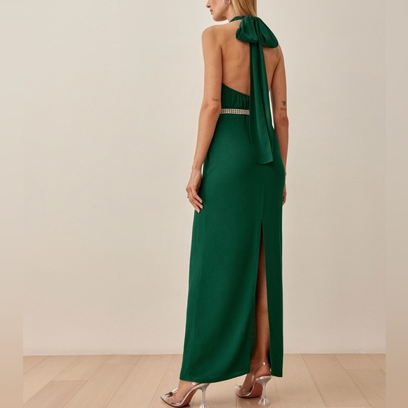 Reformation Filippa Halter Neck Dress - BNWOT - size 8 - unworn - Picture 8 of 10